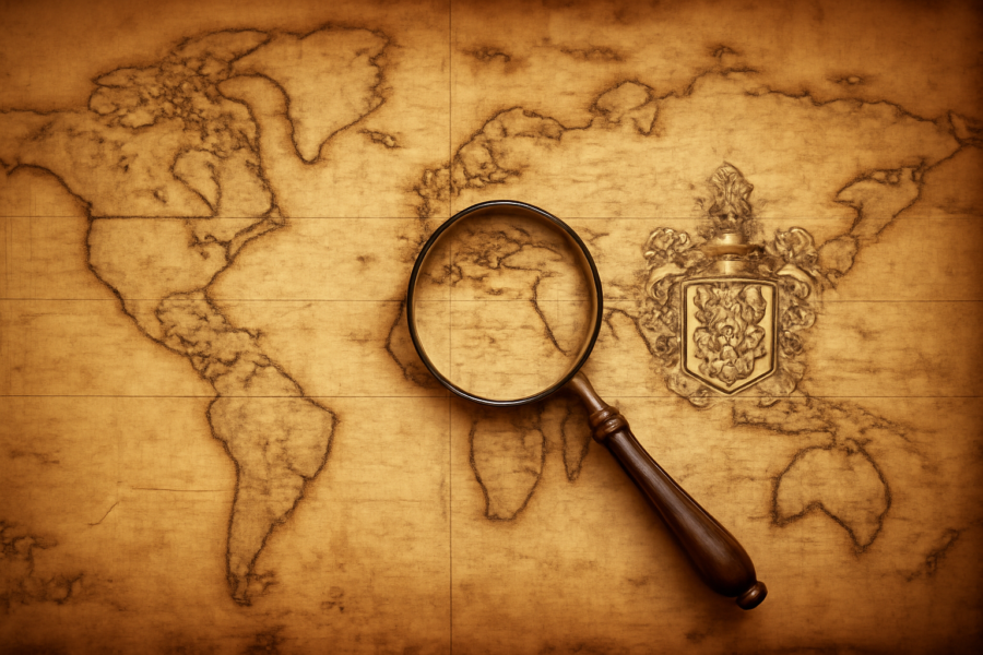 Mapa de Sobrenome: como descobrir a origem da sua família