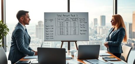 Saiba como calcular o valor total pago em um financiamento