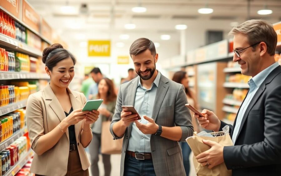 Estratégias para acumular pontos em compras do dia a dia